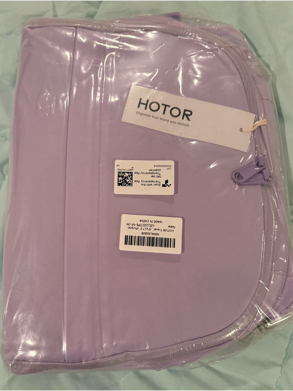 HOTOR Lavender Travel Organizer Pouch